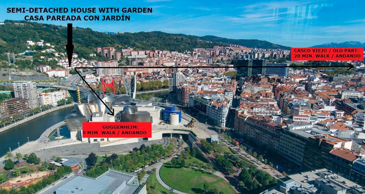 Estudio A 5 Min Guggenheim ビルバオ エクステリア 写真